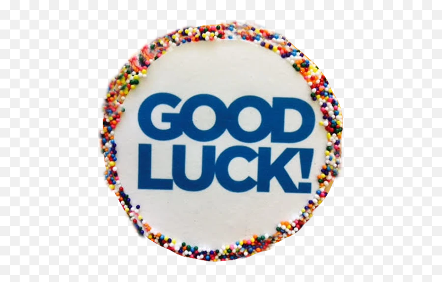 Good Sugar Cookies With Sprinkles - Circle Emoji,Emoji For Good Luck