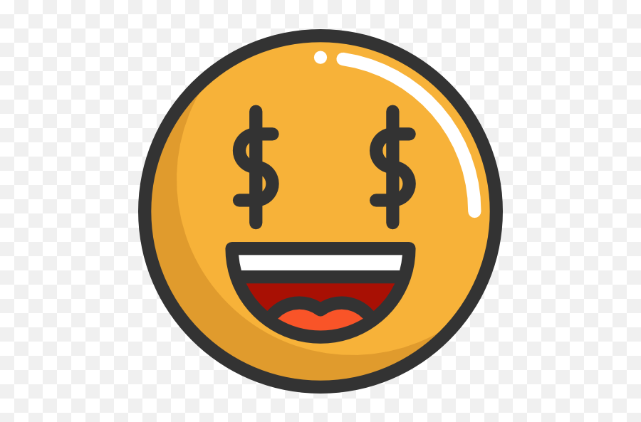 Smileys Emoticons Greed Emoji - Emoticon,Ios 10 Laughing Emoji