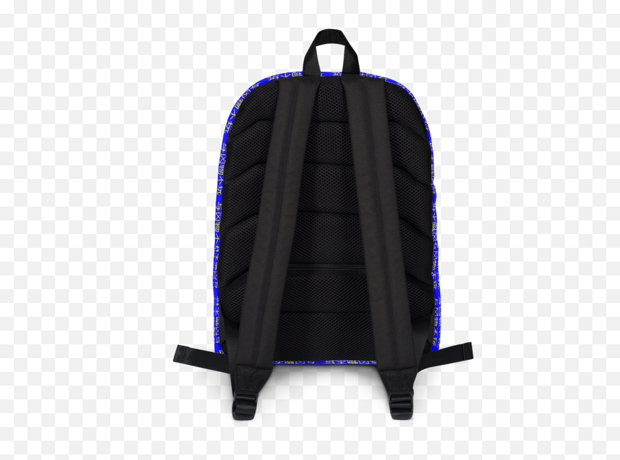 Blue Yellow Cargo Backpack American - Backpack Emoji,Blue Emoji Backpack