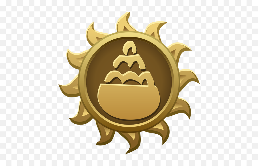 Imagem Vetorial Do Emblema De Sol Em - Emas Logo Vector Bulat Emoji,Chocolate Emoticons