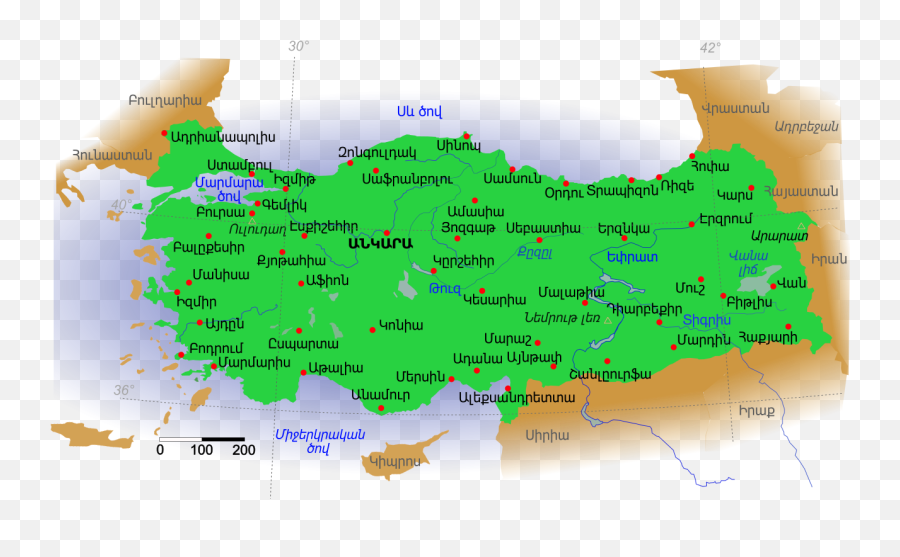 Map Of Turkey - Ancient Cities In Turkey Map Emoji,Turkey Text Emoticon