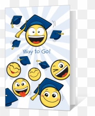 Way To Go Grad Printable American Greetings - Portable Network Graphics Emoji,Proud Emoticon