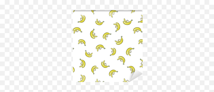 Vector Banana Seamless Pattern Hand Drawn Fruit Illustration Wallpaper U2022 Pixers - We Live To Change Cartoon Emoji,Raspberries Emoticon