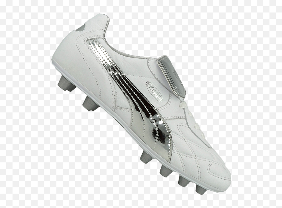 Puma King Top Mii Chrome Fg Weiss Silber F02 - Rugby Boot Emoji,Emoji Mii