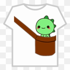 Baby Dino In A Bag - Roblox T Shirt Para Emoji