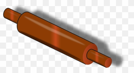 Rolling Pin Bake Wooden Equipment Kitchen - Clipart Of Rolling Pin Emoji,Safety Pin Emoji
