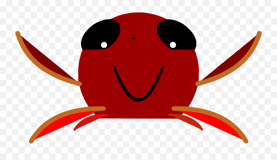 Carl The Crab Svg Vector Carl The Crab Clip Art - Svg Clipart Happy Emoji,Crab Emoticons