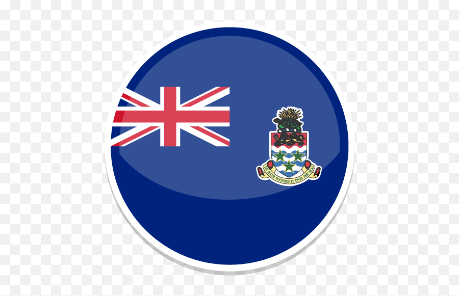Grand Cayman Flag Emoji - Cook Islands Circle Flag,Serbian Flag Emoji