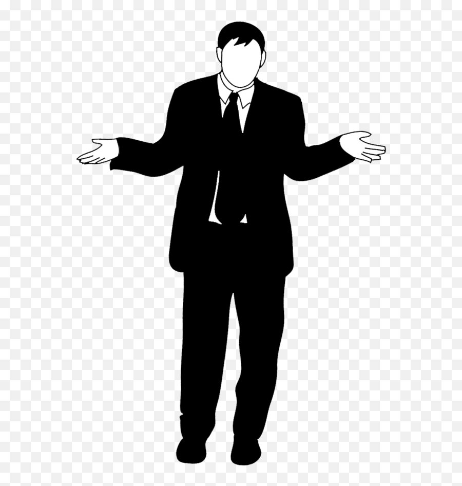Confused Black Guy Transparent Png - Man Clipart Transparent Background Emoji,Black Man Shrug Emoji