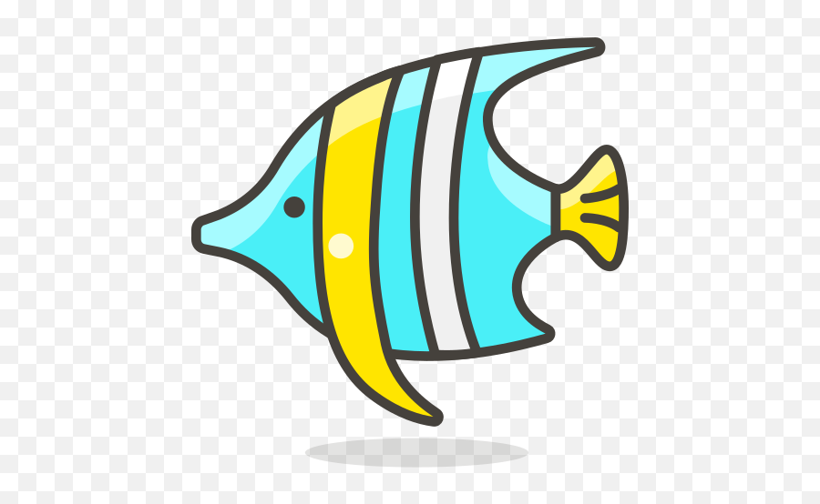 Icono El Pez Payaso El Pez Gratis De - Clipart Cute Cartoon Fish Emoji,Emoji Pez