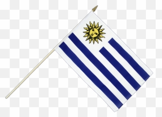 Uruguay Flag Waving Clipart - Colombia And Uruguay Emoji,Uruguay Flag Emoji