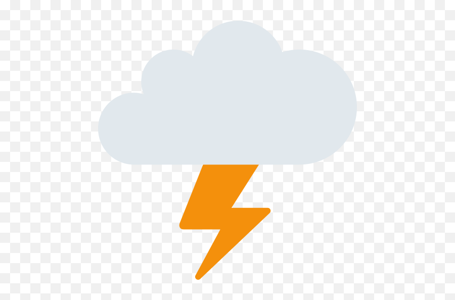 Cloud With Lightning Emoji - Nuage Eclair Emoji,Lightning Emoji