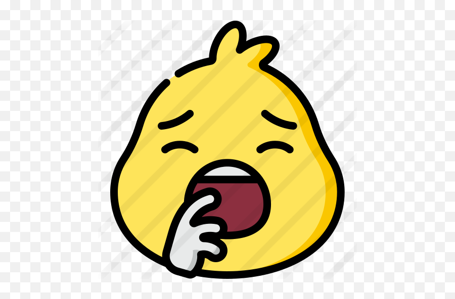 Yawning - Icon Emoji,Yawning Emoji