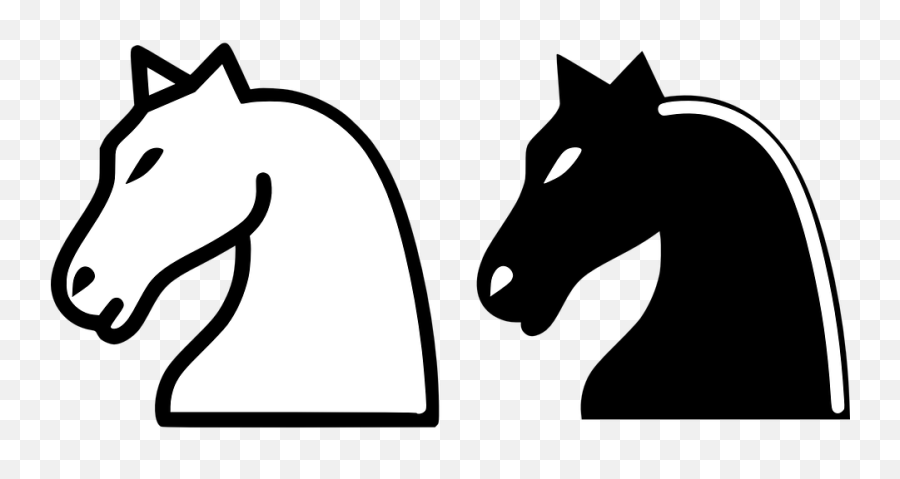 Free Match Puzzle Vectors - Chess Knight Clipart Emoji,Horse Arm Emoji