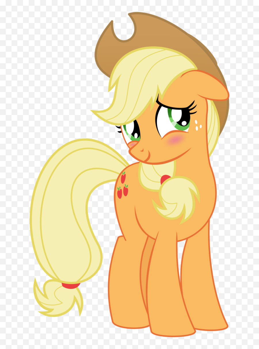 Rainbow Dash Fan Club - My Little Pony Apple Jack Png Emoji,Flirty Blush Emoji