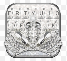 Diamond Tiara Keyboard Theme - Tiara Emoji,Crown Diamond Emoji