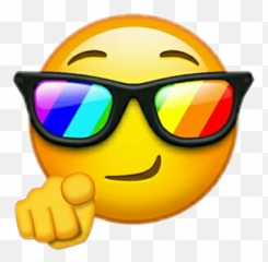 Copy Or Make It Ow - Cool Emoji Transparent Background