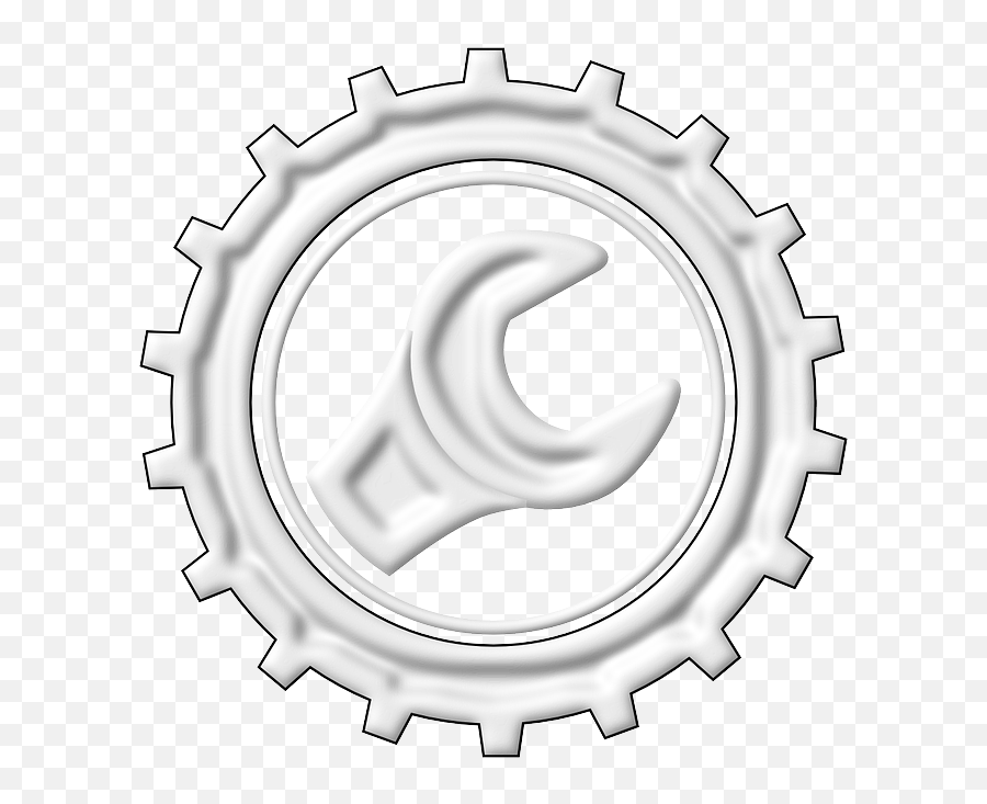 Wrench Tool Settings Spanner Gear - Setting Png Logo Hd Emoji,Monkey Emoji Keyboard