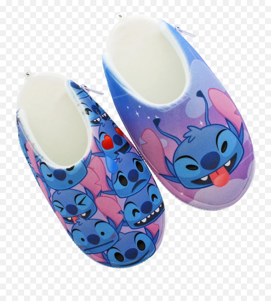 Stitch Emoji Zlipperz - Shoe,Emoji Combos