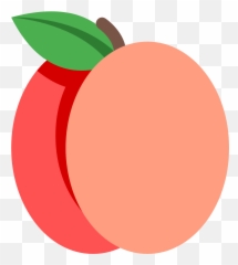 Computer Icons Peach Fruit Clip Art - Transparent Emoji