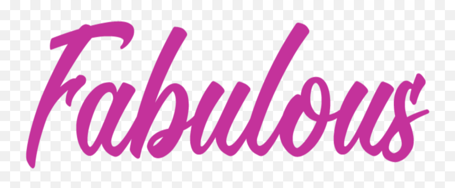 Fabulous Dark Pink - Calligraphy Emoji,Fabulous Emoji
