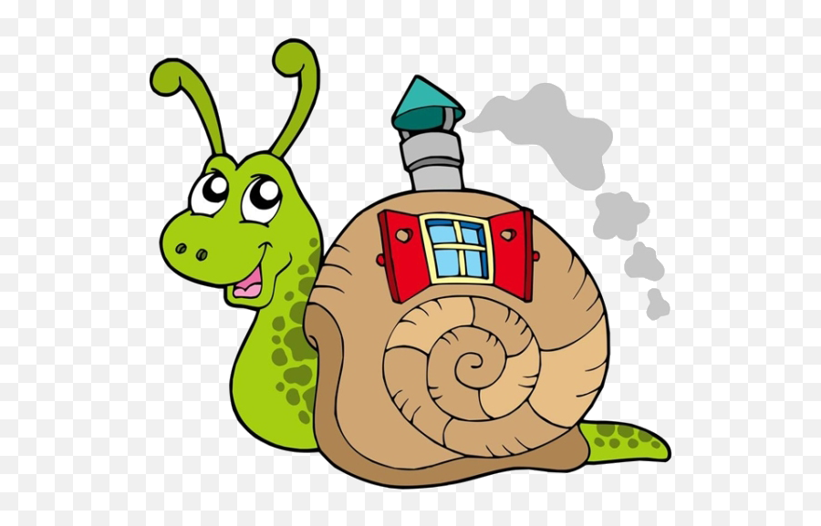 Png Transparent Download Snail Clipart Gastropod - Full Size Snail With House Clipart Emoji,Slug Emoji