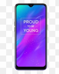 Realme 3 Smartphone 3GB RAM 32GB Storage - Radiant Blue Emoji