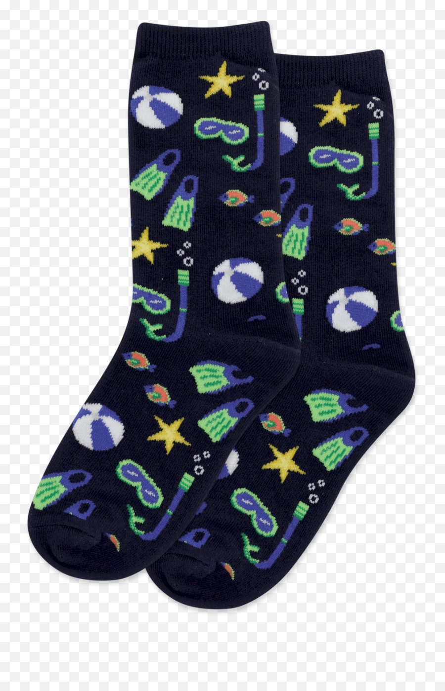 Kidu0027s Snorkel Crew Socks - Navy Lxl Sock Emoji,Snorkel Emoji