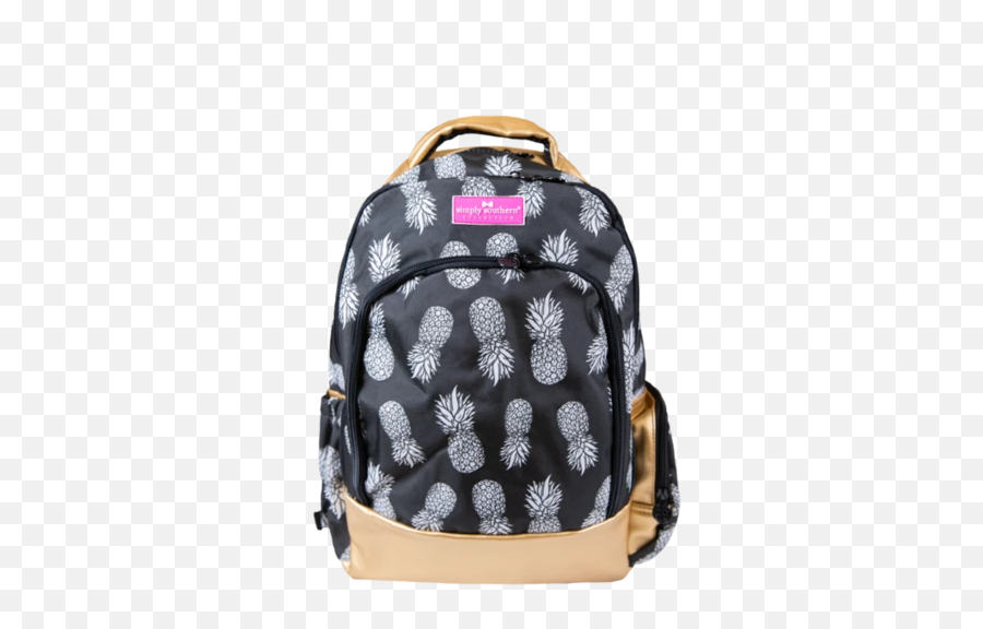 Sp19 - Pineapple Simply Southern Backpack Emoji,Emoticon Backpack