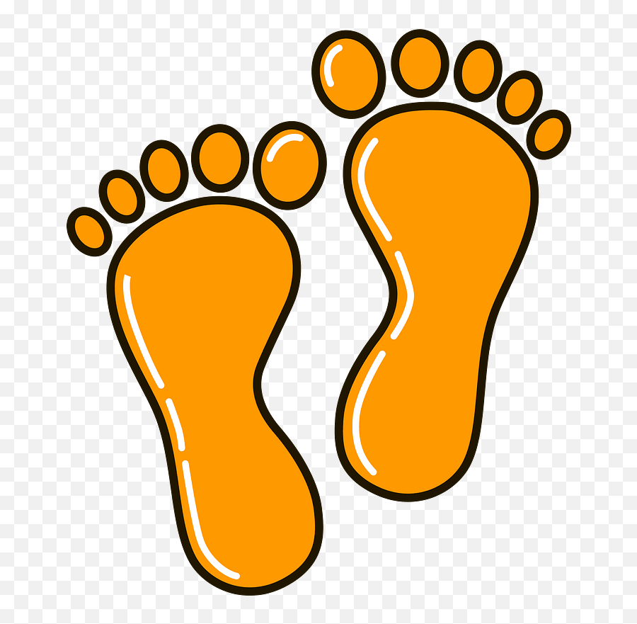 Feet Clipart Free Download Transparent Png Creazilla - Dot Emoji,Feet Emoji