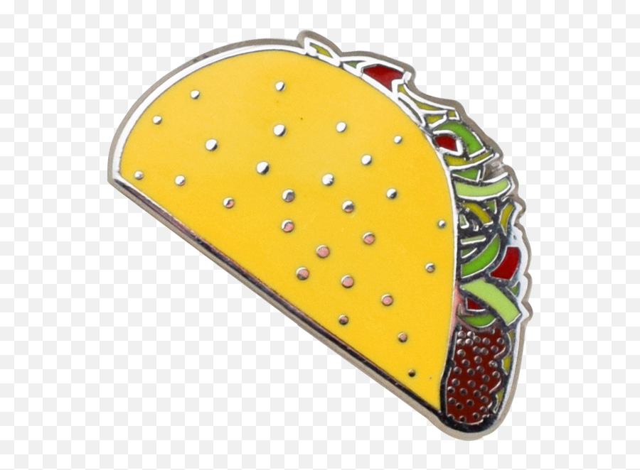 Taco Emoji Pin - Coin Purse,Emoji Purse
