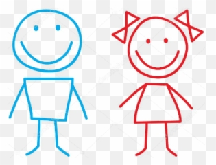 Think Nuclear A nucleus for intelligent thinking - Girl Boy Cartoon Emoji