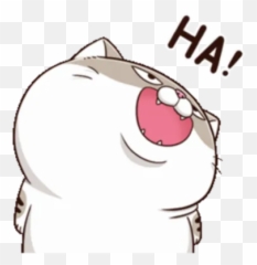 Animated Funny Stickers For Whatsapp Personal - Gif Ami Fat Cat Emoji