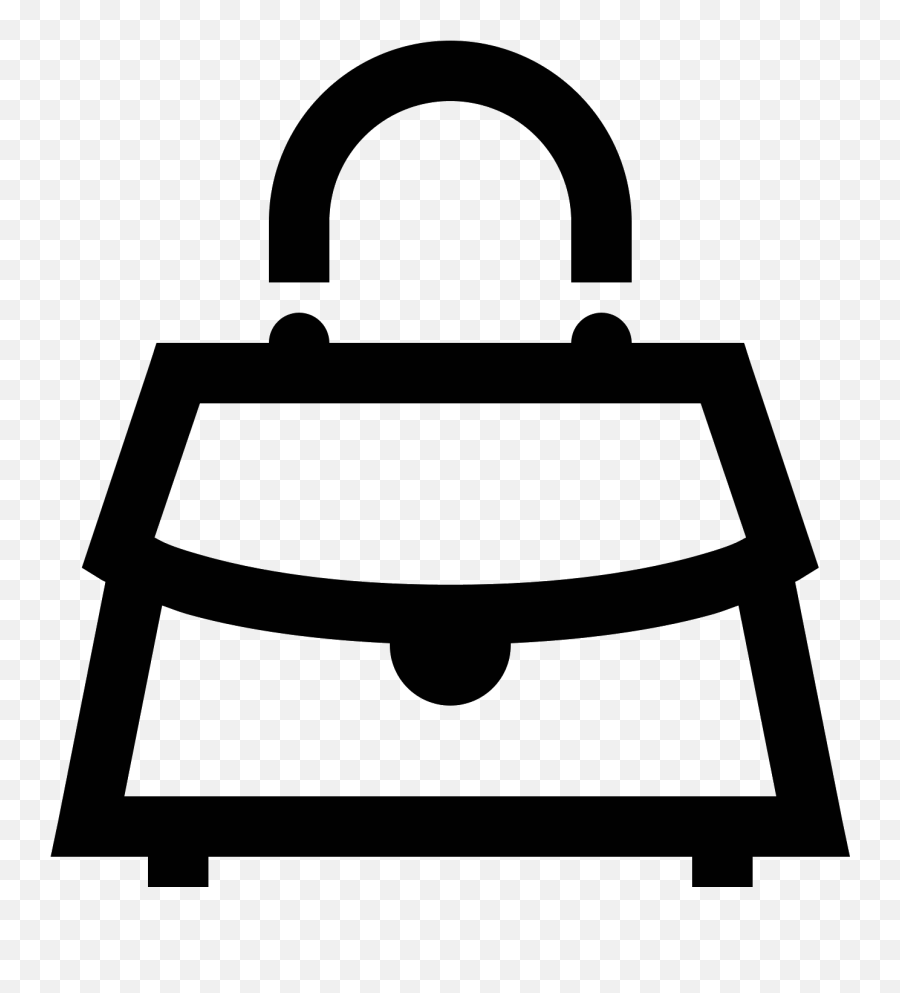There Is A Handle At The Very Top - Bolso Icono Clipart Top Handle Handbag Emoji,Spinning Top Emoji