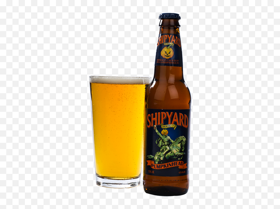 September - Shipyard Pumpkinhead Ale Shipyard Brewing Emoji,Beers Emoji