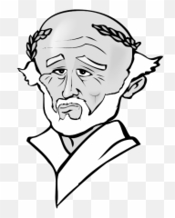 Socrates Portrait - Clipart Emoji