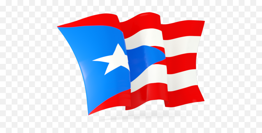 Waving Flag Image - Flag Puerto Rico Png Emoji,Polish Flag Emoji
