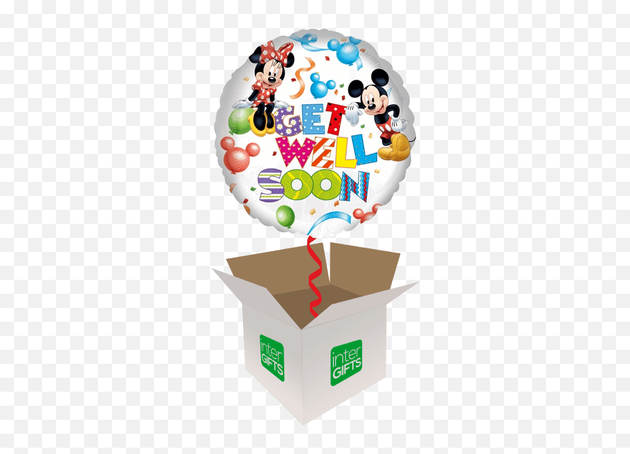 Get Well Soon Mickey Mouse - Happy 6th Birthday Balloons Emoji,Soon Emoji