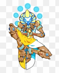 Top Rabi Stickers For Android Ios - Zenyatta Ra Gif Emoji,Zenyatta Emoji