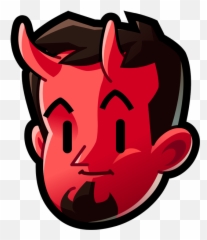 Purple Evil Text Emoji Devil Face Emojis - Icon