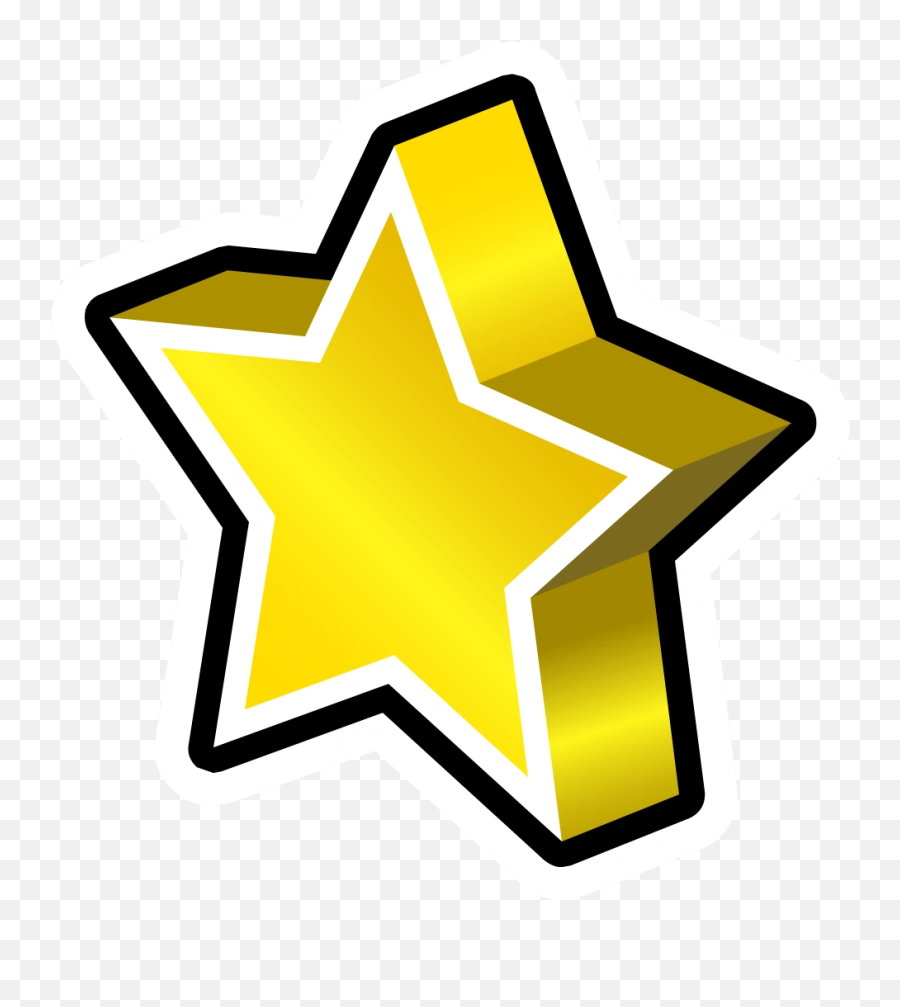 Wikia Chat Icons And Symbols - Club Penguin Star Pin Emoji,Copypastecharacter Emojis