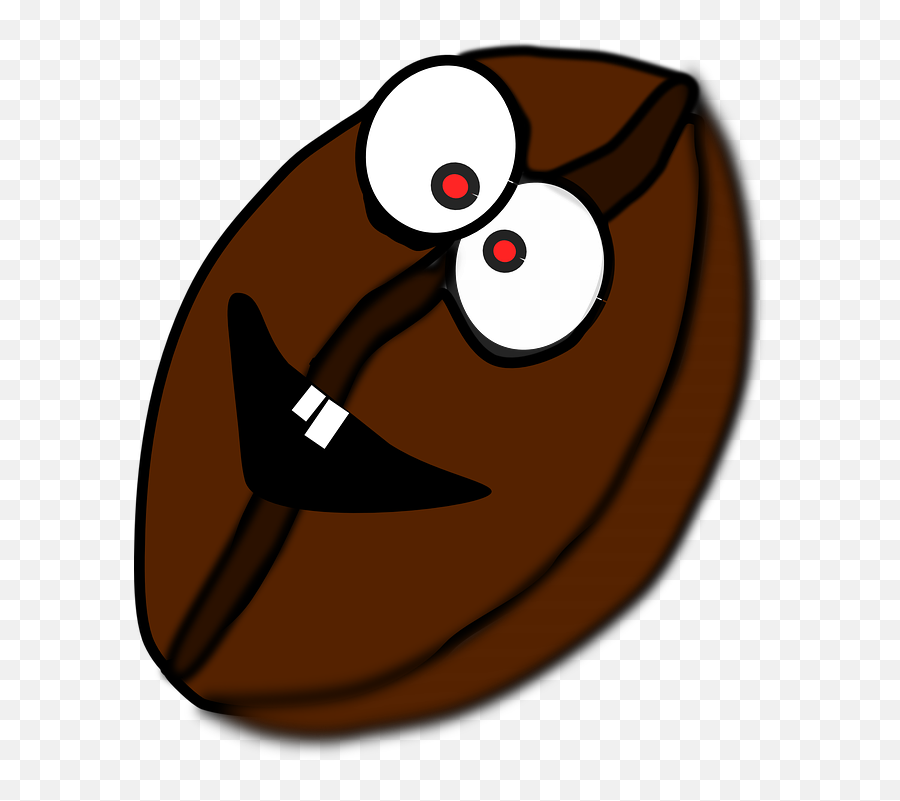 Free Coffee Beans Coffee Vectors - Coffee Bean With Eyes Emoji,Sloth Emoticon