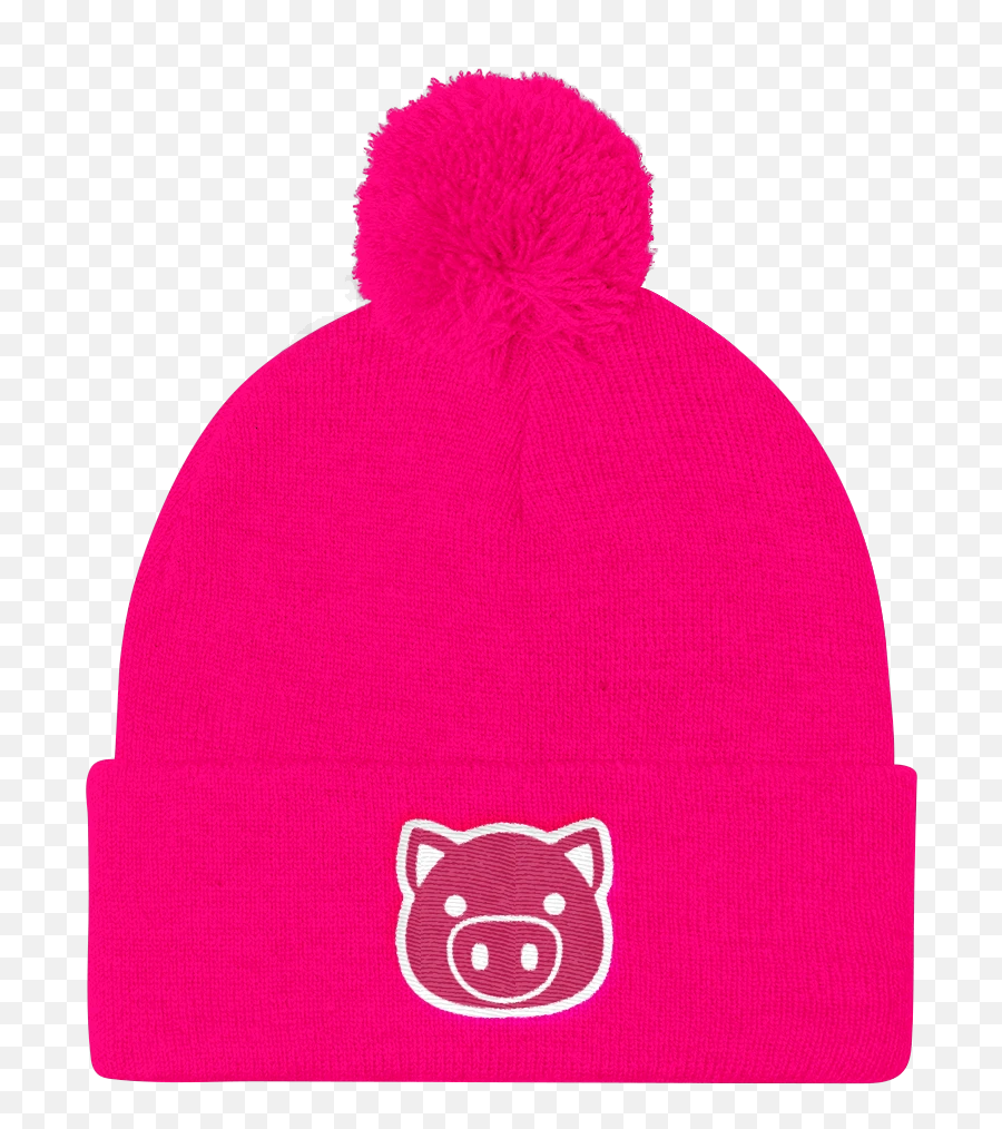 Emoji Pig - Knit Cap,Pig Emoji