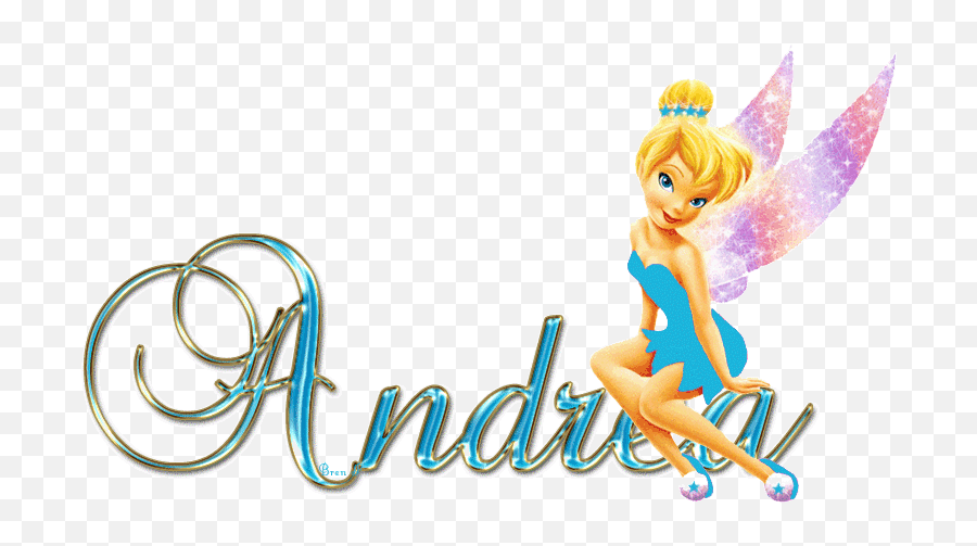 Glig - Gif Andrea With Glitter Emoji,Tinkerbell Emoticons