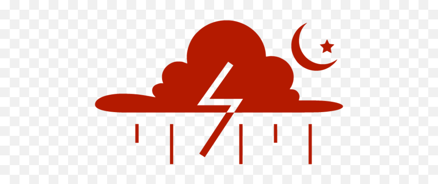 Thunderstorm Clipart - Graphic Design Emoji,Thunderstorm Emoji