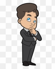 Animation vector thinking Picture 2132207 animation - Cartoon Thinker Png Emoji