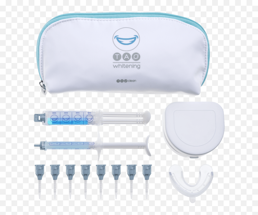 Tao Whitening At - Home Teeth Whitening Kit Zipper Emoji,Emoji Pencil Case