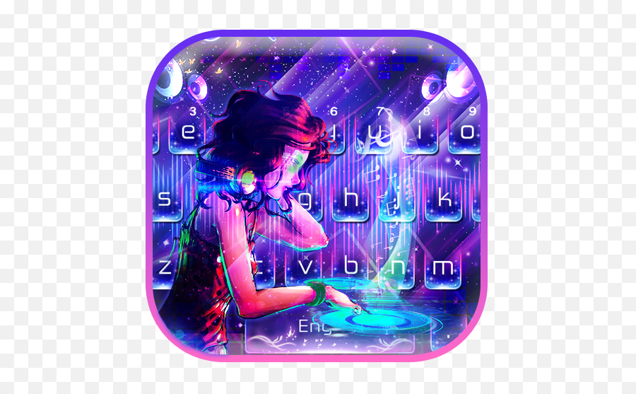 Dj Rock Music Keyboard - Graphic Design Emoji,Dj Emojis
