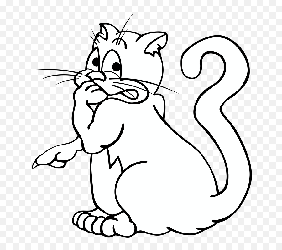 1 Free Concerns Sad Images - Coloring Cat Scared Emoji,Concerned Face Emoji