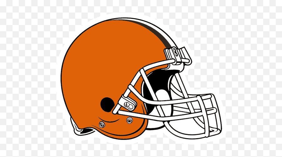 Clipart Cleveland Browns Football Helmet - Logos And Uniforms Of The Cleveland Browns Emoji,Football Helmet Emoji